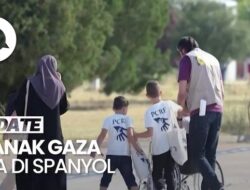 Momen 15 Anak Gaza Tiba Ke Spanyol Sebagai Penanganan Medis