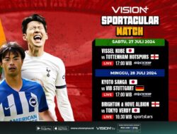 Duel Seru Vissel Kobe vs Tottenham Hotspurs, Link Pemutaran Online Hingga Vision+