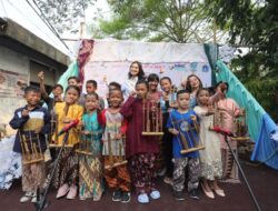 MNC Peduli Bersama Miss Indonesia 2024 Rayakan Hari Anak Nasional Di Taman Baca Sanggar Karya Seni Trotora