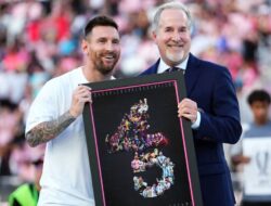 Momen Lionel Messi Terima Apresiasi Untuk Inter Miami Sesudah Raih Trofi Ke-45