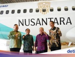 Resmi! Garuda Karena Itu Official Airlines HUT RI Ke-79 Ke IKN