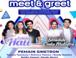 Olahragawan Tontonan Streaming Indonesia Seindah Cinta Mutiara dan Setulus Hati Siap Menyapa Kelompok Deltamas Di Meet and Greet Tontonan Streaming Indonesia RCTI