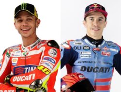 Perbedaan Marc Marquez dan Valentino Rossi ketika Gabung Ducati