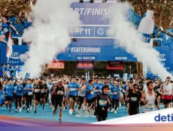 Pocari Run Di Bandung Genangan Air Komentar Warga dan Peserta, Ini Evaluasi Sandiaga