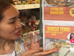 Viral! Finalis Miss Indonesia Ini Perlihatkan Warung Indonesia Di Paris, Jual Bakso hingga Rawon