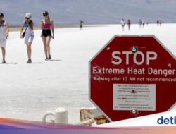 Turis Terpanggang Kepanasan Di Death Valley, Dilarikan Di RS