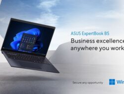 ASUS ExpertBook B5, Laptop Usaha Kelas Enterprise Bersama Kemampuan Kecerdasan Buatan