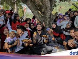 Jeje Govinda Daftar Pilbup Bandung Barat, Ini Momen Pada Kulineran