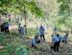 TRID-Perhutani Tanam 200 Pohon Sebagai Masa Di Berkelanjutan