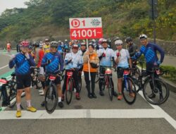 Saleh Husin Finish 140 KM Di Shimanami Cycling Jepang 2024