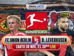 Live Hingga iNews! FC Union vs Bayer Leverkusen, Besok Malam Pukul 21.30 WIB