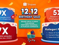 Penjualan Brand Lokal dan Usaha Kecil Menengah Meresahkan hingga 7 Kali Lipat Ke Puncak Sosialisasi Politik 12.12 Birthday Sale